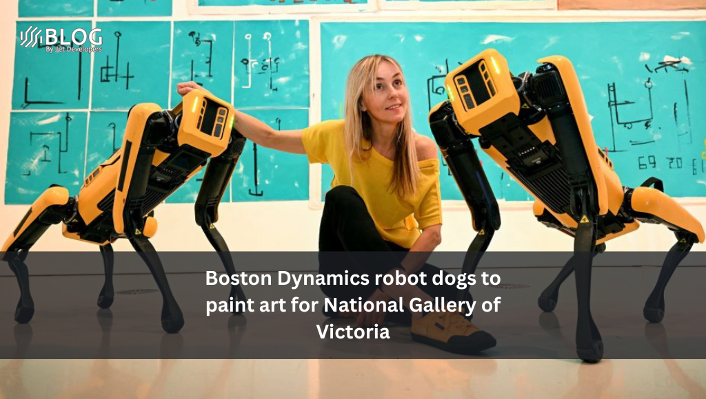 Boston Dynamics robot dogs to paint art for National Gallery of Victoria