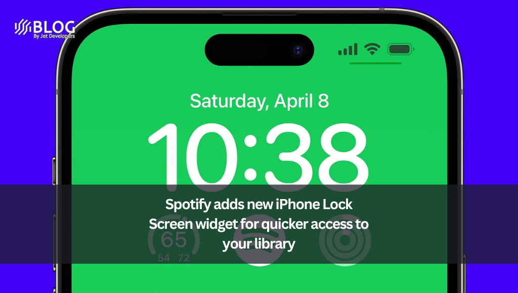 Spotify adds new iPhone Lock Screen widget for quicker access to your library