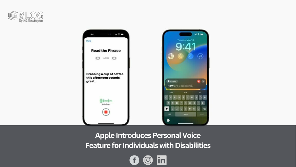 Apple Introduces Personal Voice Feature for Individuals with Disabilities