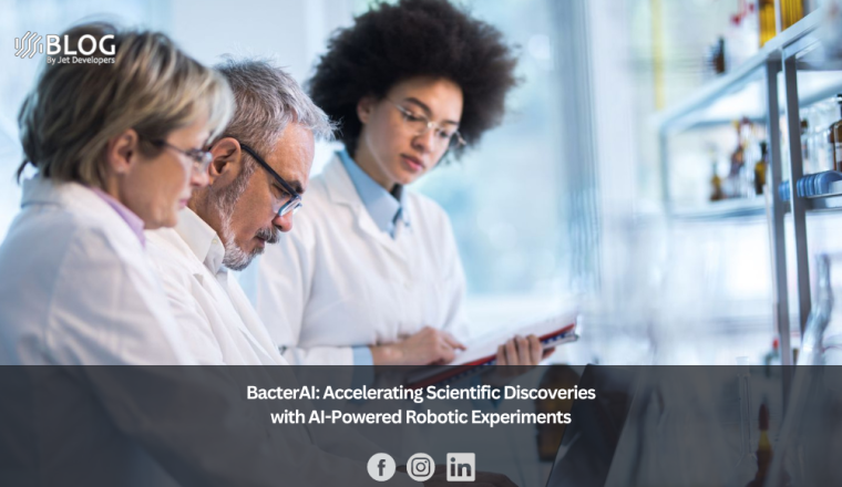 BacterAI Accelerating Scientific Discoveries with AI-Powered Robotic Experiments