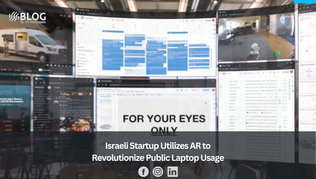 Israeli Startup Utilizes AR to Revolutionize Public Laptop Usage