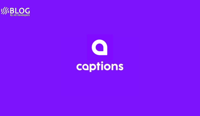 Captions video creation app